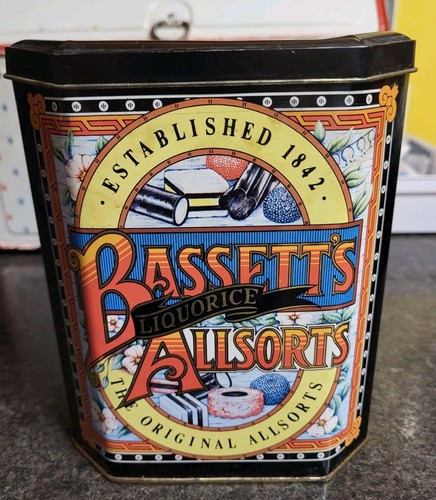 Bassett licorice empty tin - licorice,