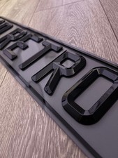 Number Plates - Premium RETRO