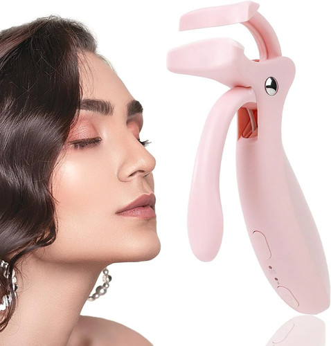 Heated eyelash curler for - heated,