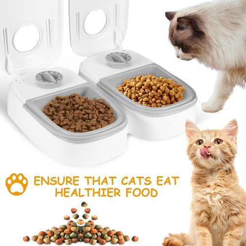 Automatic cat feeder - cat,