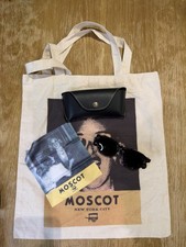 Moscot Lemtosh  Baptism 48 Tortoise Sunglasses – Full Set + Tote Bag