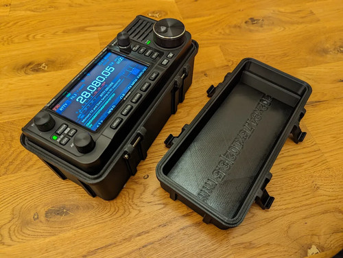 Icom 705 case printed - ic-705, 3d