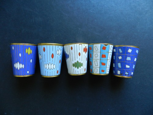 Five vintage russian shots - vintage,