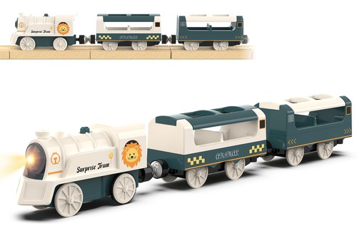 Battery powered train set - powered, for