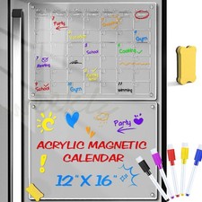 2 Pack Magnetic Fridge
