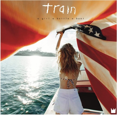 Train girl bottle - girl, a