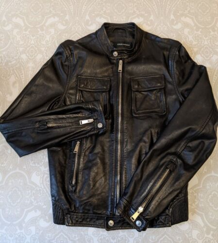 Dsquared2 mens black leather - black,