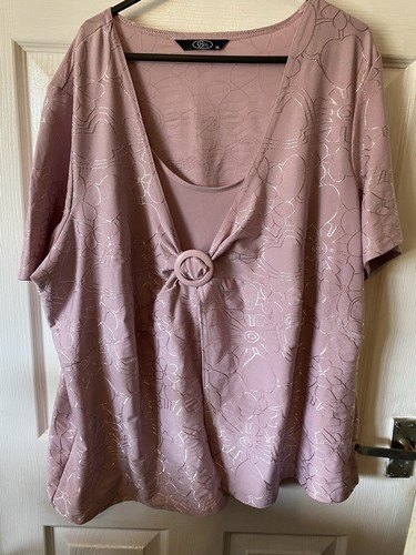 Ladies mock twin set - blouse, in
