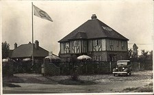 Doncaster posted House, Flag & Motor Car.