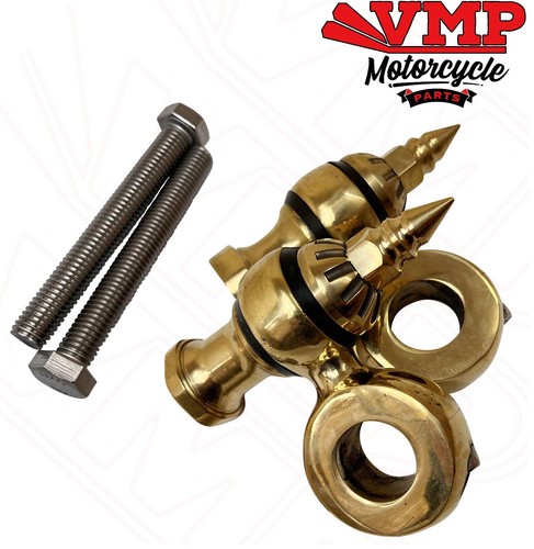 Brass vintage motorcycle - vintage, 1"