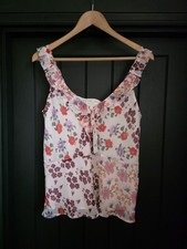 Lucky Brand Floral Ruffle