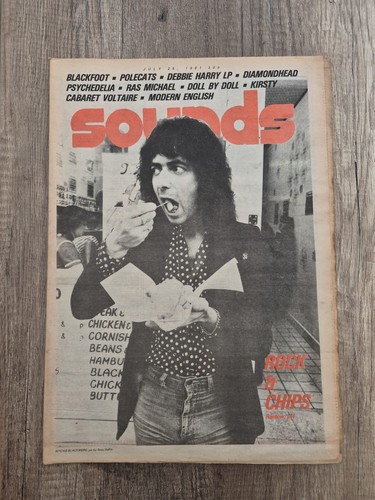 Sounds newspaper 1981 - newspaper, 25.07.1981