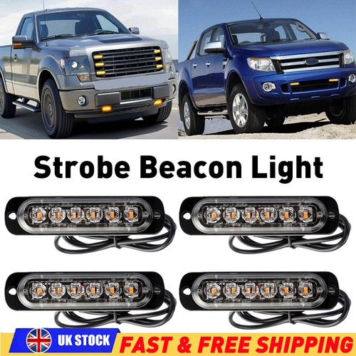 6led amber recovery strobe - 6led,