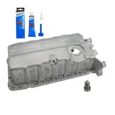Oil Pan GENUINE + Drain Plug +