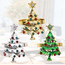 1~10Pcs Christmas Napkin Rings