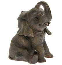 Baby African Sitting Elephant