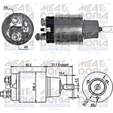 Starter Solenoid Switch Fits