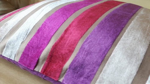 Luxury velvet multi - velvet, stripe