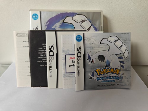 Pokemon soulsilver box - pokemon, +