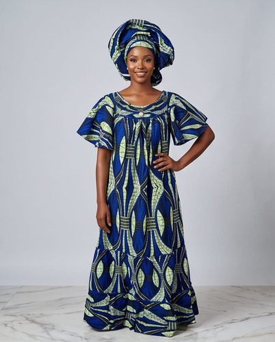 Women blue green cotton - &,