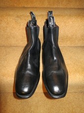 RM Williams Men's Signature Craftsman Black Boots. Size 12