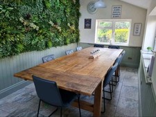 Indigo Plank Table- Extra