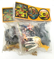 Vintage Plastic Zoo Animals