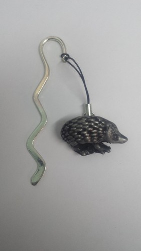 Hedgehog pewter effect animal - pewter,