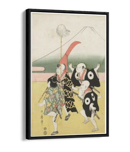Utamaro boys hawking - utamaro,, party
