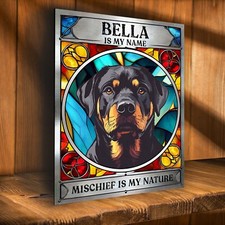 Personalised Rottweiler Sign