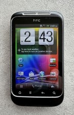 HTC Wildfire S A510e Black 3 Three Network Smartphone Mobile Bundle