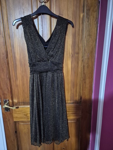 Gold black ladies - , dress
