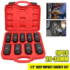 9PCS Axle Hub Nut DEEP IMPACT