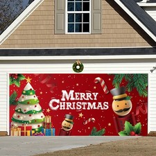 Christmas Garage Door Banner