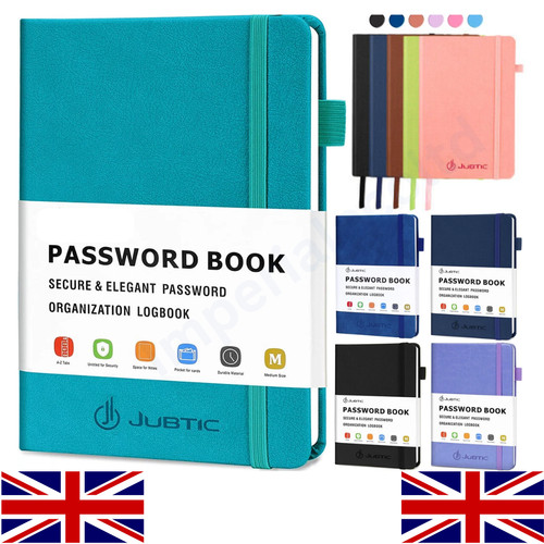 Password book with - password,