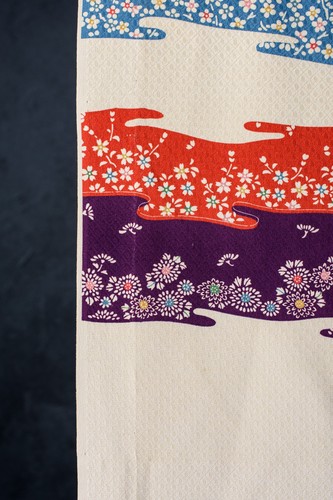 Silk kimono fabric - kimono,