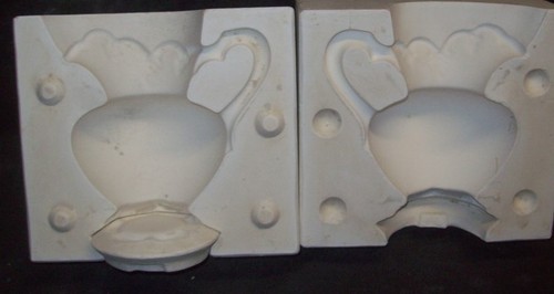Ceramic mold molds scalloped - molds,