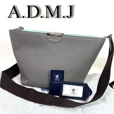 A.D.M.J. Dark Gray Leather