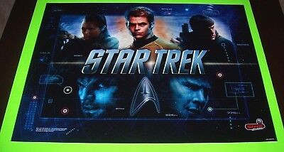 Star trek pinball - star, translite