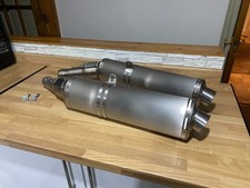 APRILIA RSV Tuono 1000 R Gen 2 Exhaust Silencer End Can 2004 to 2008  (#3)