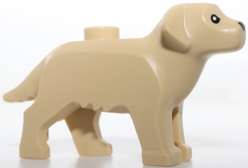 Lego tan dog labrador - dog, golden