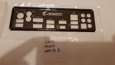 Motherboard Backplate I/O Shield Back Baffle For Gigabyte AORUS Z370 GAMING 5