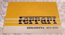 Ferrari 275 GTB brochure 1965