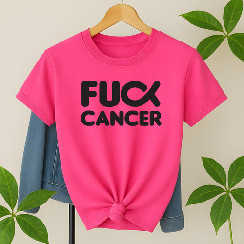 Ladies cancer shirt - ladies, fu