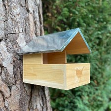 Blackbird Wooden Nesting Box Wild Garden Bird House Rooster