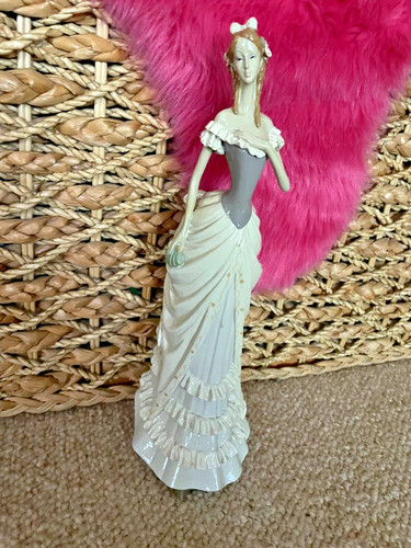 Vicorian lady figurine - vicorian,