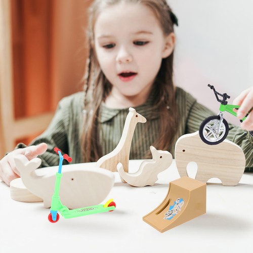 Bike ramp fingerboard toy - fingerboard,