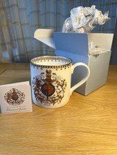Queen Elizabeth Bone China Diamond Jubilee 2012 Cup / Mug Made In England
