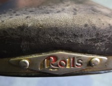 VINTAGE Selle San Marco Rolls Leather Saddle BROWN Road Racing Bike.