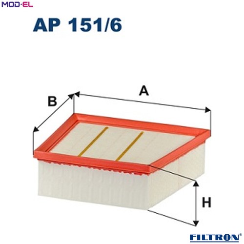 Air filter 151 for - filter,